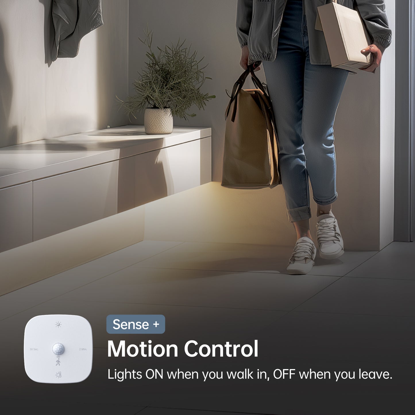 Sense+ LED Light : Expandable LED with Sensor Controls