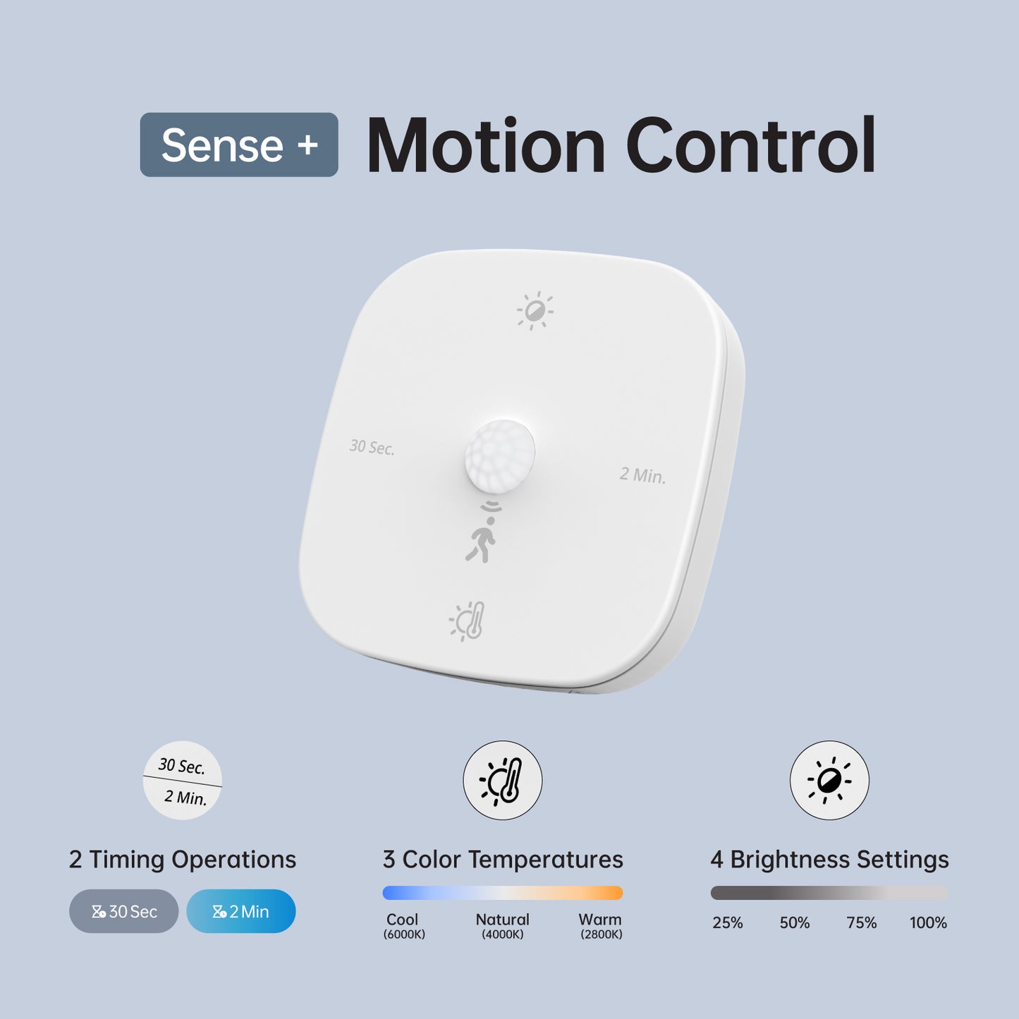 Sense+ LED Light : Expandable LED with Sensor Controls